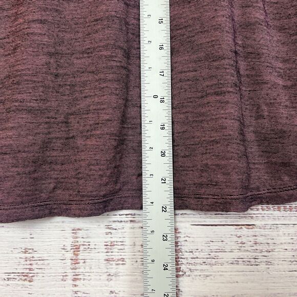 Bombas Base Layer Women's S Merino Wool Blend Long Sleeve Heathered Burgundy - Picture 7 of 7